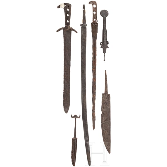 An Avar sabre, a medieval knife and much more