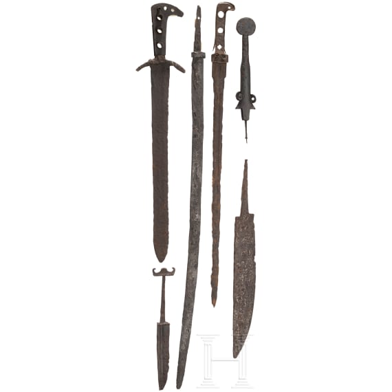 An Avar sabre, a medieval knife and much more