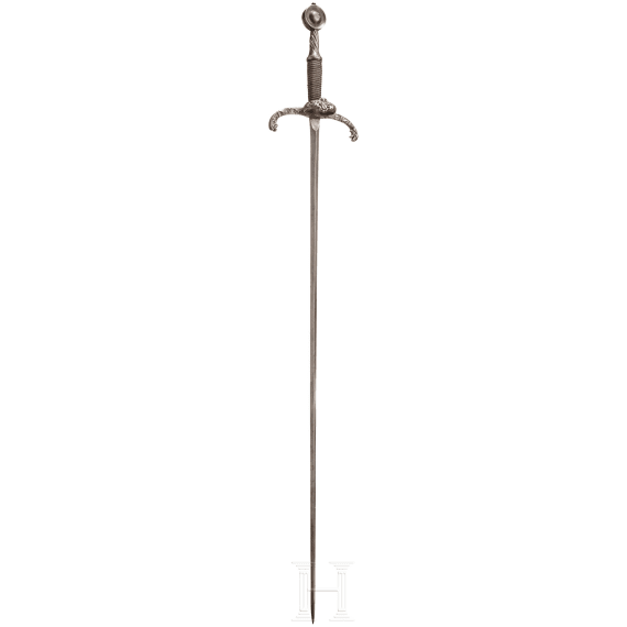 A stabbing sword (estoc), Historism in the style around 1500