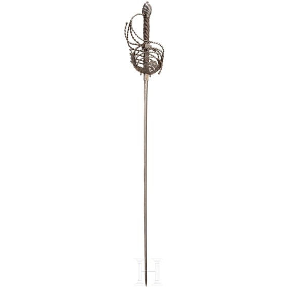 A rapier, historicism in the style around 1620