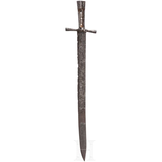 Bauernwehr with horizontal parry bar, 16th century