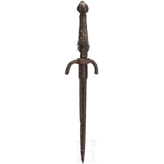 A small Italian stiletto, around 1600