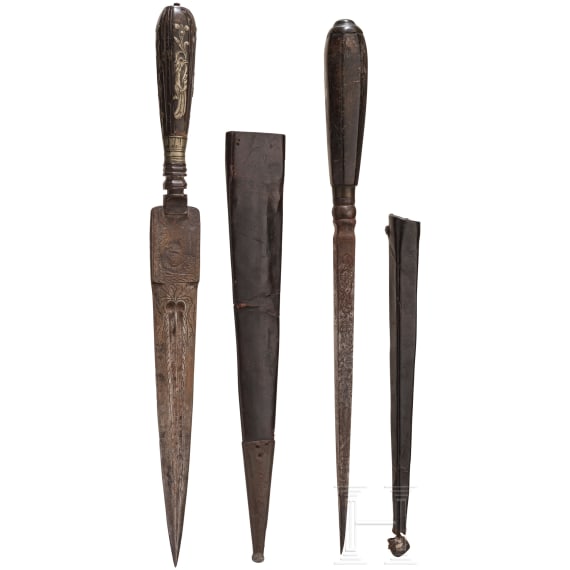 Two Italian daggers, 19th century