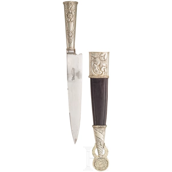 A South American gaucho knife, circa 1900