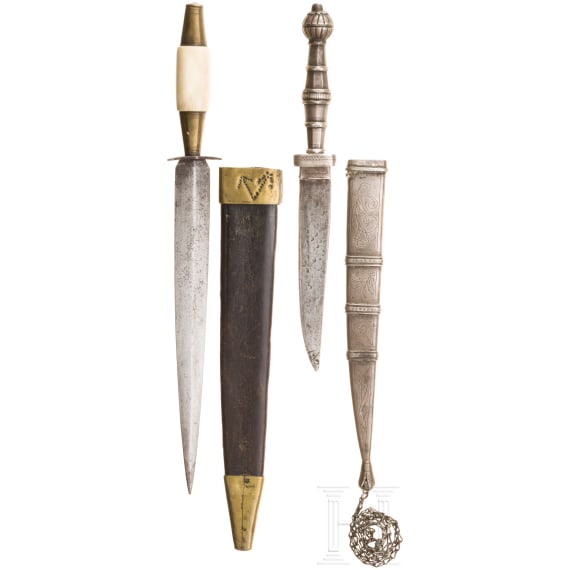 Two South European daggers, circa 1900
