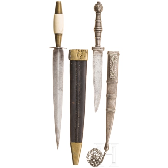 Two South European daggers, circa 1900