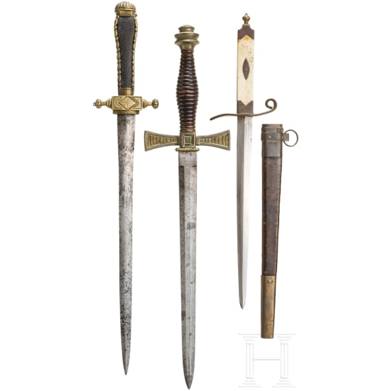 Three daggers, 19th century