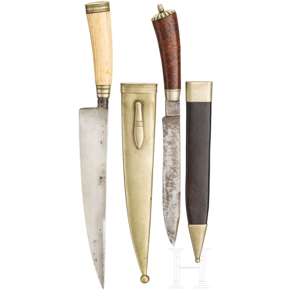 Two South European daggers, 19th century