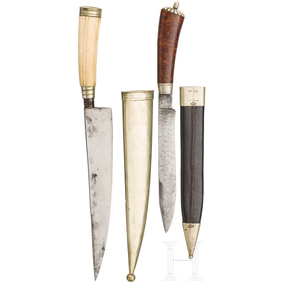 Two South European daggers, 19th century