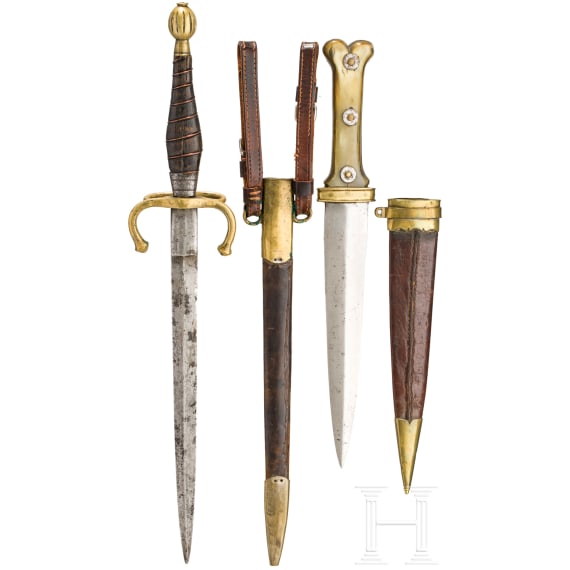 Two daggers of historicism, 19th/20th century
