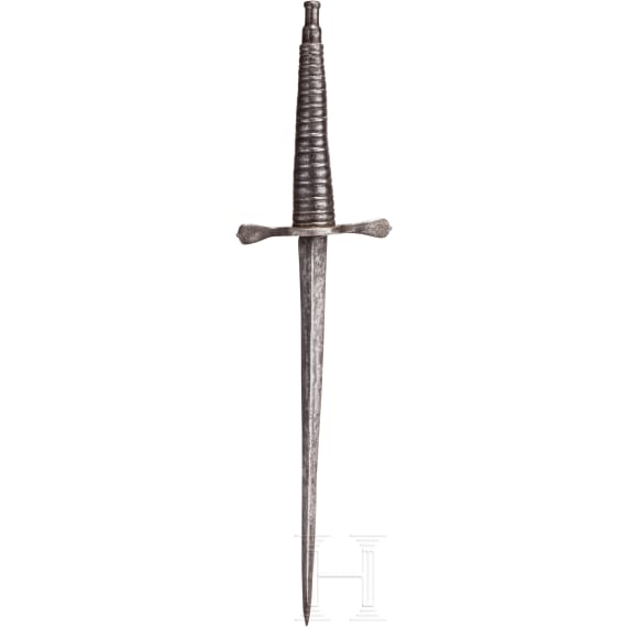 A German military plug bayonet/plug dagger, 18th century