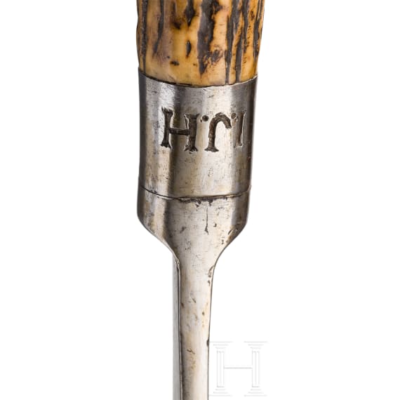 A German butcher's axe, 17th/18th century