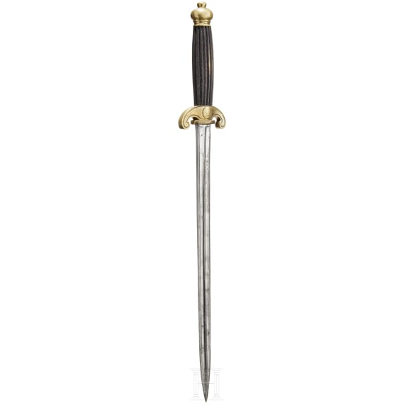 A French hunting hanger, circa 1850