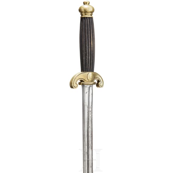 A French hunting hanger, circa 1850