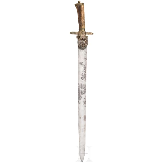 Hunting hanger, 2nd half of the 19th century