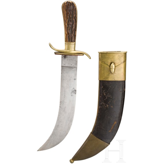 A hunting knife, Berlin, 19th century