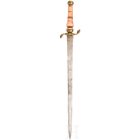 A hunting plug bayonet, Amsterdam, 18th century
