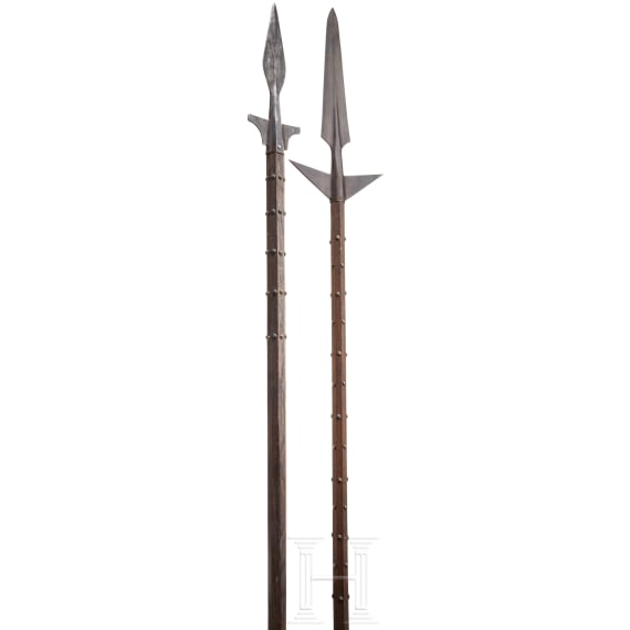 Two wing lances, repoductions in the style of the High Middle Ages