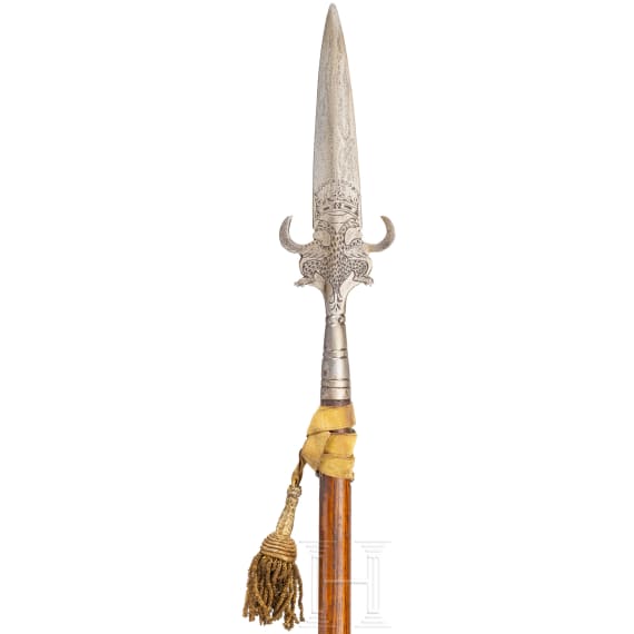 A spontoon in the style of the 18th century