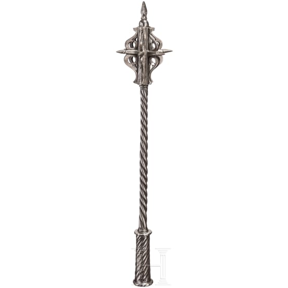 A late-Gothic mace, Historicism in style around 1510/20