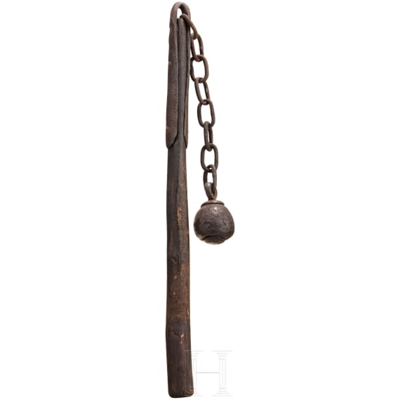 A war flail, Historicism in the style of the 16th century