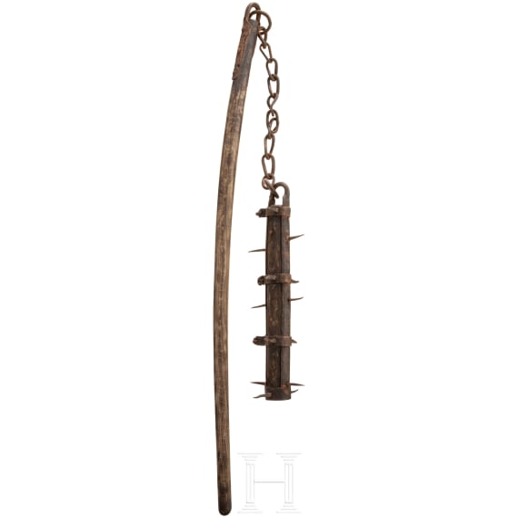 A large war flail, Historicism in the style of the 16th/17th century