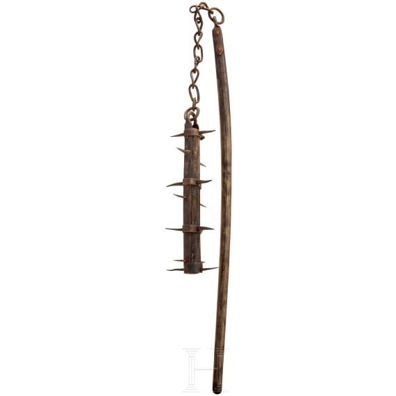 A large war flail, Historicism in the style of the 16th/17th century