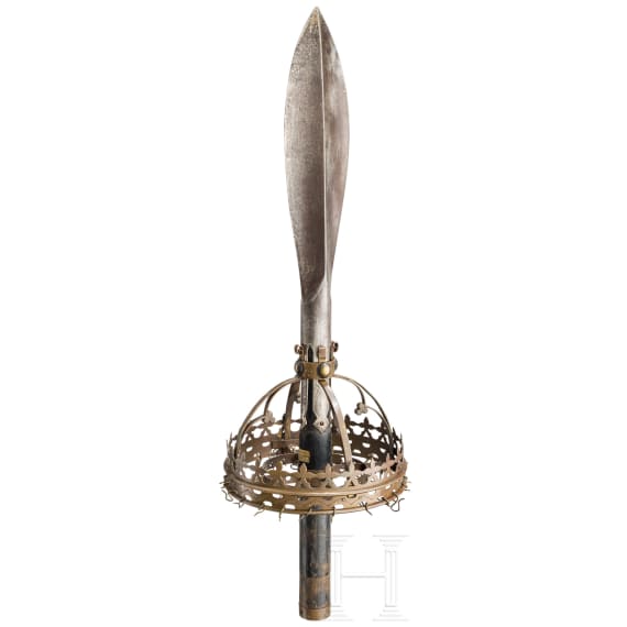 An extension for a flagpole (Vaandelkroon), Holland, late-19th century