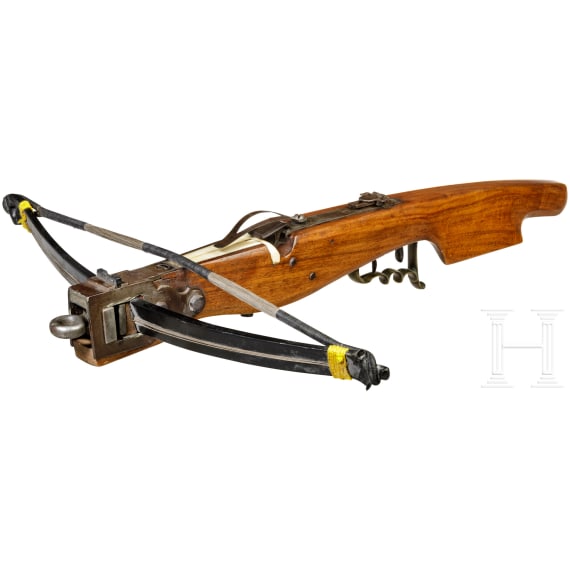 A Bavarian target crossbow, end of 19th century