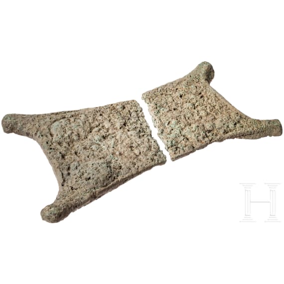 Ochsenhautbarren, Kupfer, ostmediterrane Spätbronzezeit, 16./15. - 11./10. Jhdt. v. Chr.