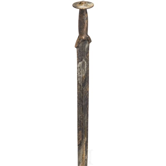Bronzevollgriffschwert vom Typus Riegsee, späte Bronzezeit Stufe D, 13. Jhdt. v. Chr.