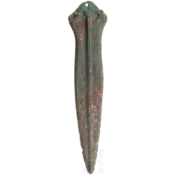 Klinge eines Kurzschwertes, Späte Bronzezeit, 12. - 10. Jhdt. v. Chr.