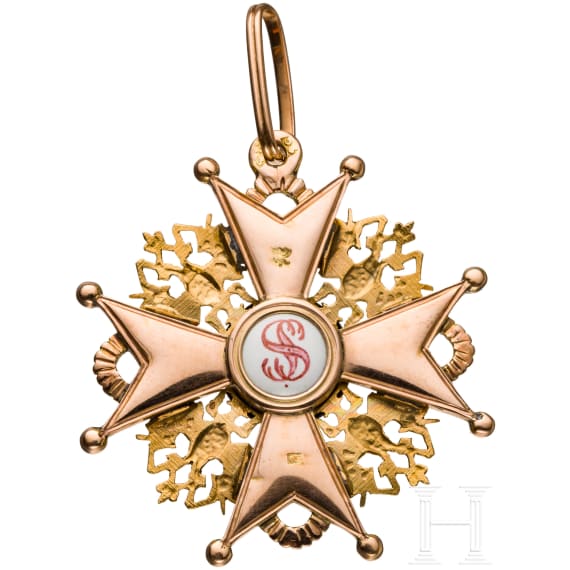 Order of Saint Stanislaus, 3rd class cross, dated 1863