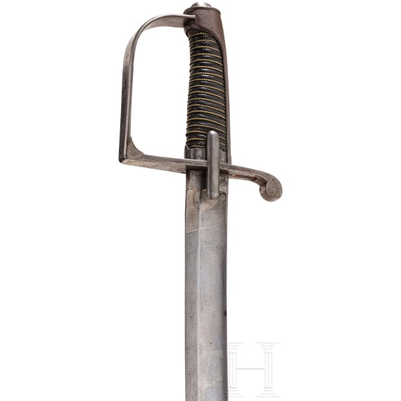 Sabre for light cavalry, enlisted men, ca. 1850