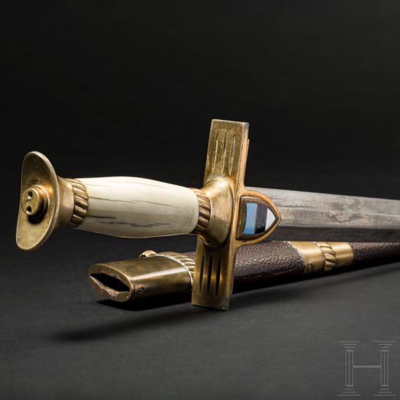 A dagger for officers of the army, with an ivory grip, 1920s/30s