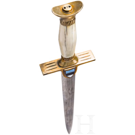 A dagger for officers of the army, with an ivory grip, 1920s/30s