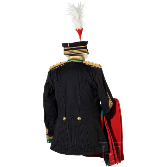 Uniform ensemble for a cavalry colonel, Meiji period
