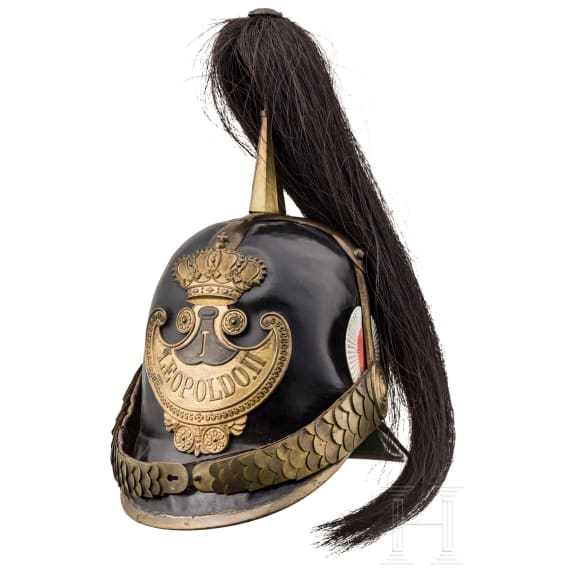 Helmet of the "Guardia Civica" of Leopold II, Grand Duke of Tuscany, ca. 1848