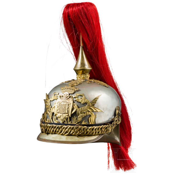 Helmet for horsemen of the guard during the reign of Franco, 20th century