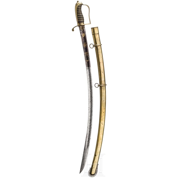 Lion head saber for an officer of the light cavalry, c. 1810