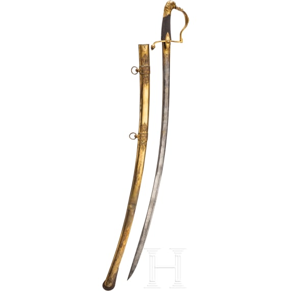 A German officer's sabre, circa 1830