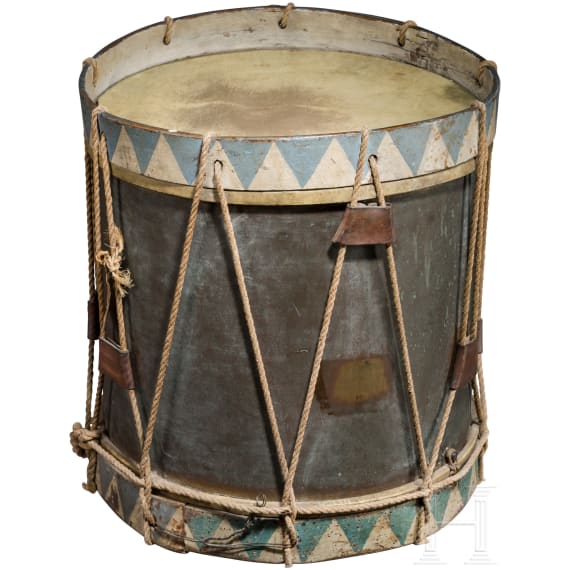 A marching drum for the infantry of the Electorate of Brunswick-Lüneburg, 18th century