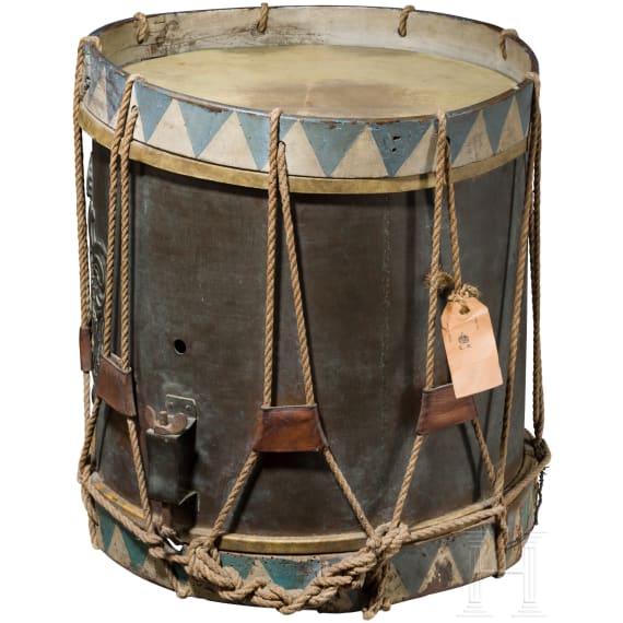 A marching drum for the infantry of the Electorate of Brunswick-Lüneburg, 18th century