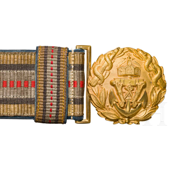 Belt for admirals in the medical service of the Imperial German Navy