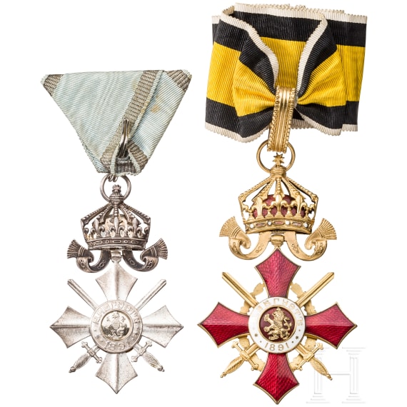 Military Merit Order 2nd class with war decoration, Bulgaria