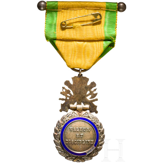 Military medal, France, late 19th century