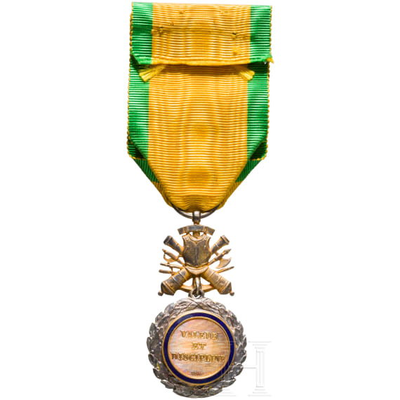 Military medal, France, late 19th century
