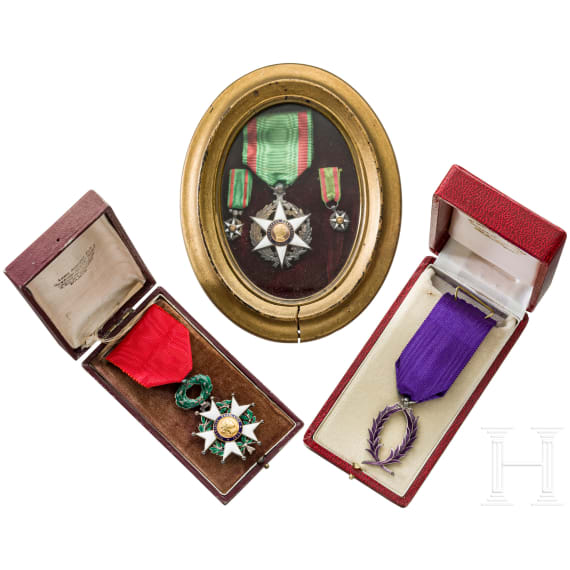 Group of awards, France, 20th century