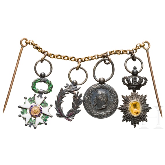 Chain with miniatures, France, Third Republic