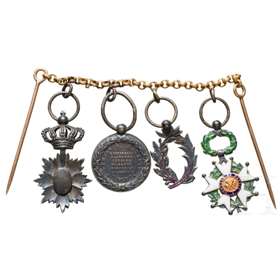 Chain with miniatures, France, Third Republic